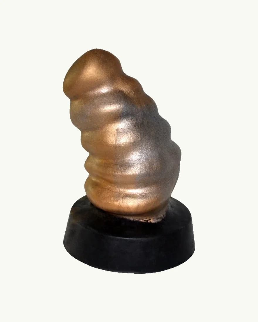 Doppelkonischer Silikon-Plug in Gold und Silber, echtes Betriebsfoto